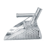 Dune Scoops Megalodon 12" x 8" Stainless Metal Detector Sand Scoop w/ Welded Handle