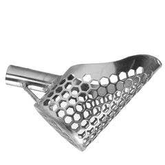 Dune Scoops Stingray 6" x 3.5" Stainless Steel Metal Detector Sand Scoop