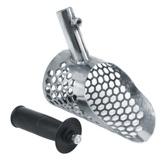 Dune Scoops Stingray 6" x 4" Stainless Steel Metal Detector Sand Scoop w/ 2 mount options