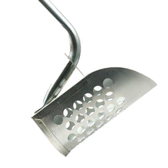 Dune Scoops Galvanized Metal Long Handle Sand Scoop and Heavy Duty Large Scoop for Metal Detecting