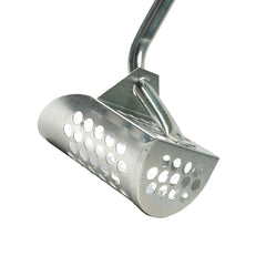 Dune Scoops Galvanized Metal Long Handle Sand Scoop and Heavy Duty Large Scoop for Metal Detecting