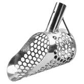 Dune Scoops Stingray 6" x 3.5" Stainless Steel Metal Detector Sand Scoop