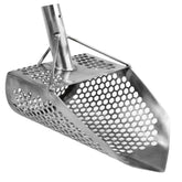 Dune Scoops Orca 11.5 x 8 Stainless Steel Sand Scoop with 10 mm Holes & Pointed Tip