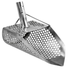Dune Scoops Orca 11.5 x 8 Stainless Steel Sand Scoop with 10 mm Holes & Pointed Tip